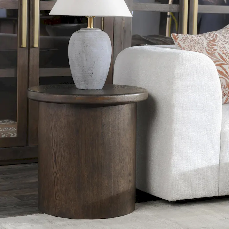 Classic Home Runa 22  Wood End Table