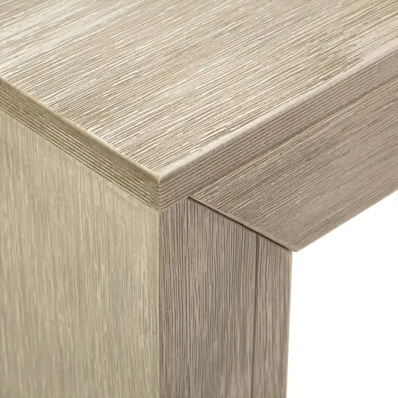 Plank and Beam Modern Rectangular Side Table - 25