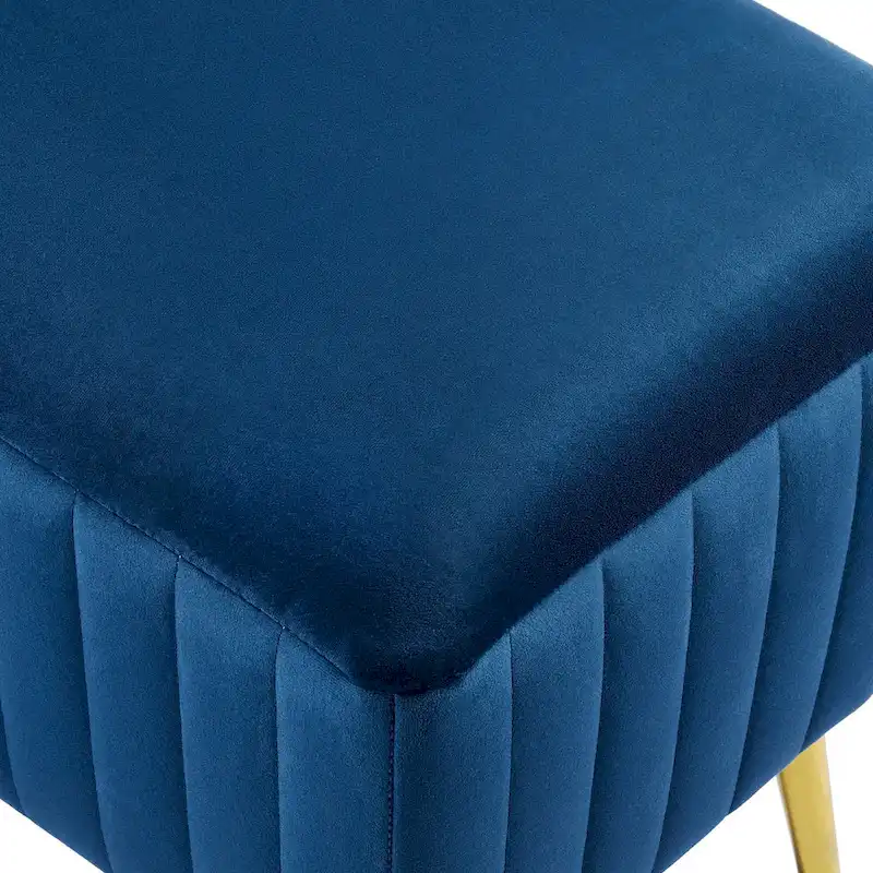 CO-Z 24-inch Modern Upholstered Entryway Bench with Velvet Seat