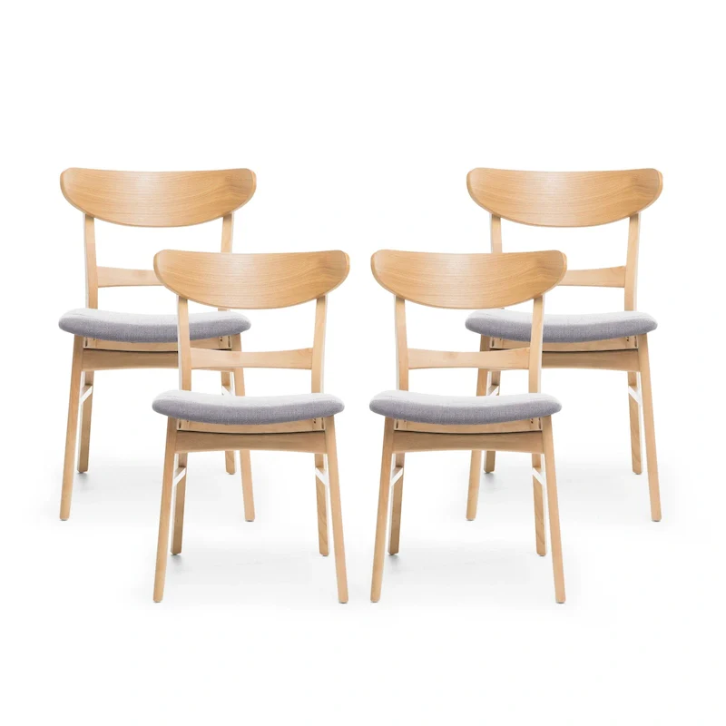 Idalia Mid-century Modern Dining Chairs (Set of 4) by Christopher Knight Home