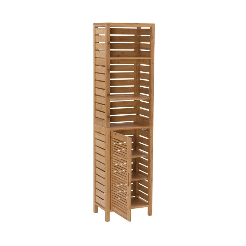Bracken Bamboo Tall Cabinet