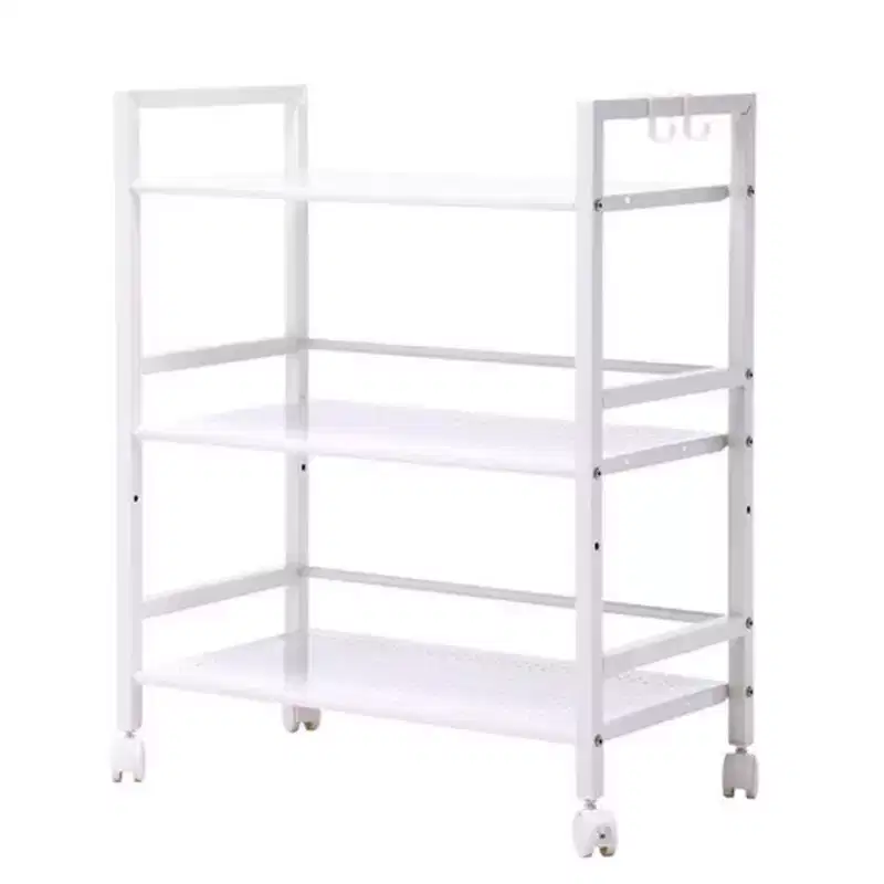 Widened Cart 3-Tier Multi-Function Layer Cart-xm_463w Moveable Storage Rack