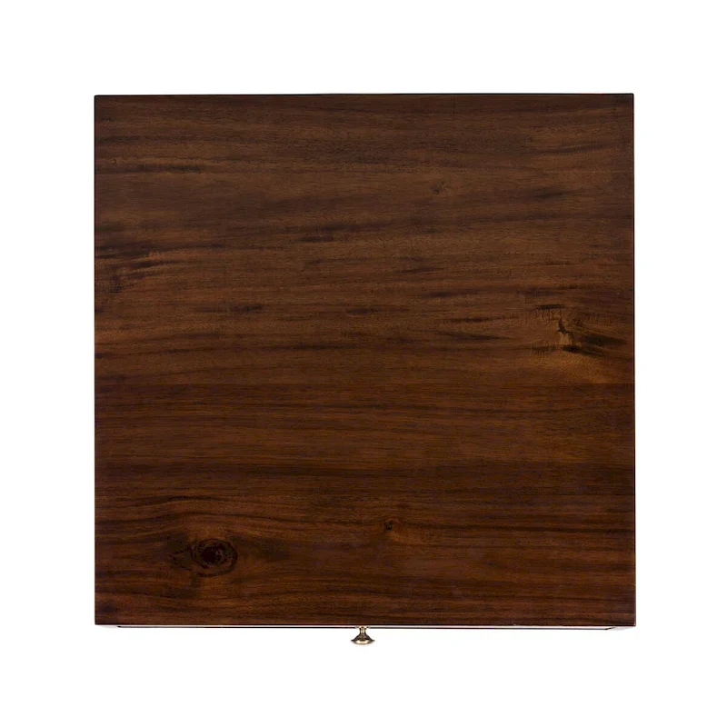 SAFAVIEH Sunny Mid-Century Gold Cap End Table - 24 x 24 x 22.3 - 24Wx24Dx22H