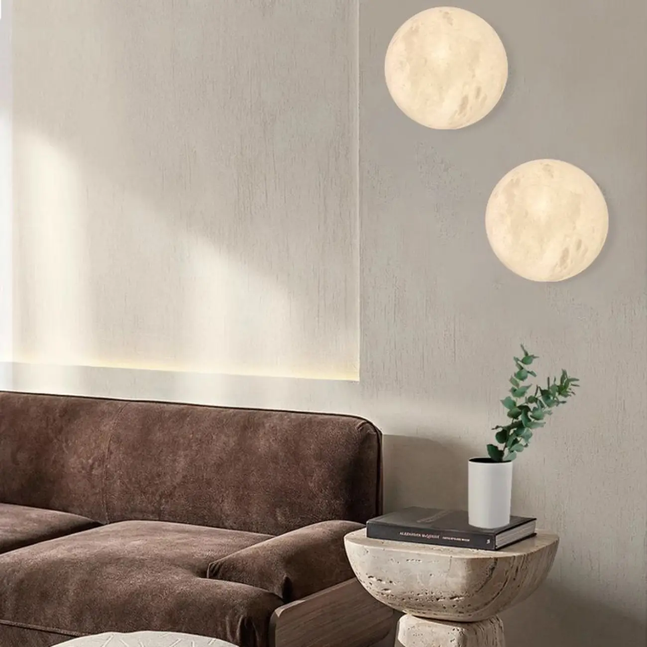 Art Deco Globe Wall Light with Gold Metal Base