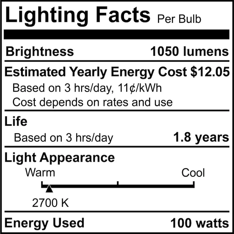 Bulbrite Pack of (8) 100 Watt Dimmable Inside Frost Silver Bowl A21 Medium (E26) Incandescent Bulb - 100 Watt
