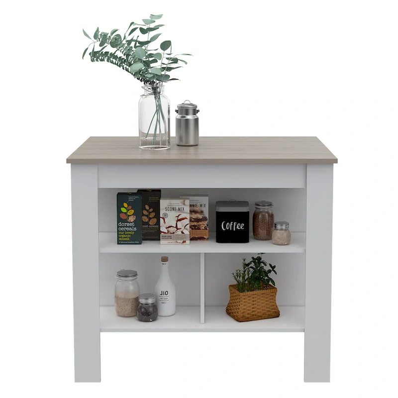 Kitchen Island with Antibacterial Surface