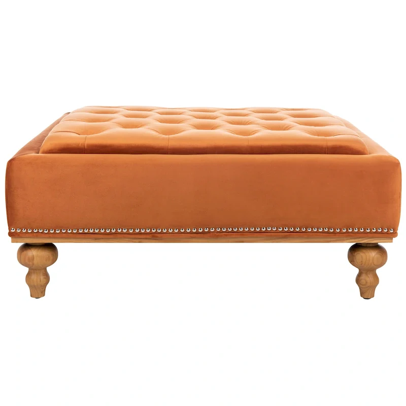 SAFAVIEH Couture Arjola Tufted Ottoman