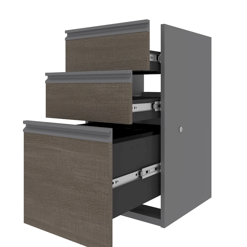 Bestar Prestige 16W Add-On Pedestal by Bestar.