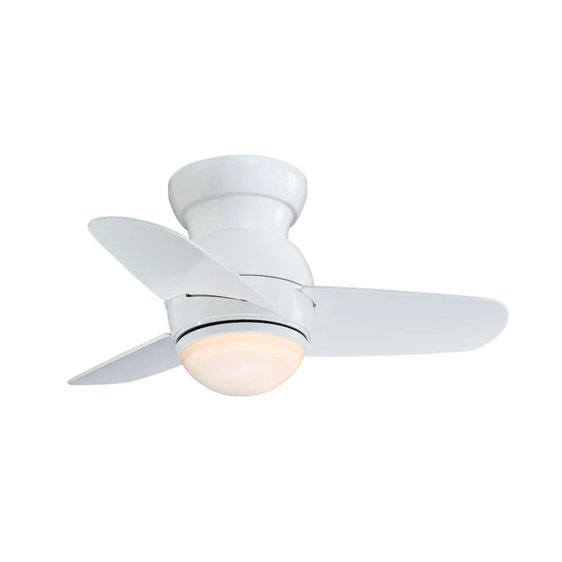 Minka Aire Spacesaver White 3 Blade 26 Inch LED Ceiling Fan