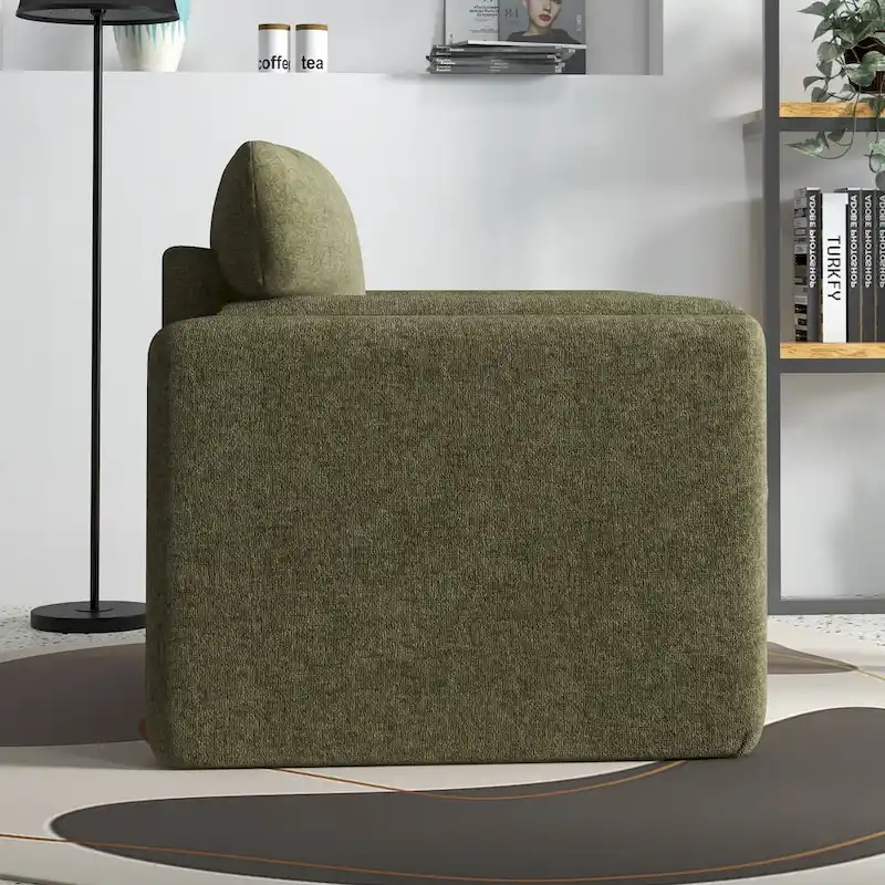 Upholstered Accent Chair Armchair Single Sofa