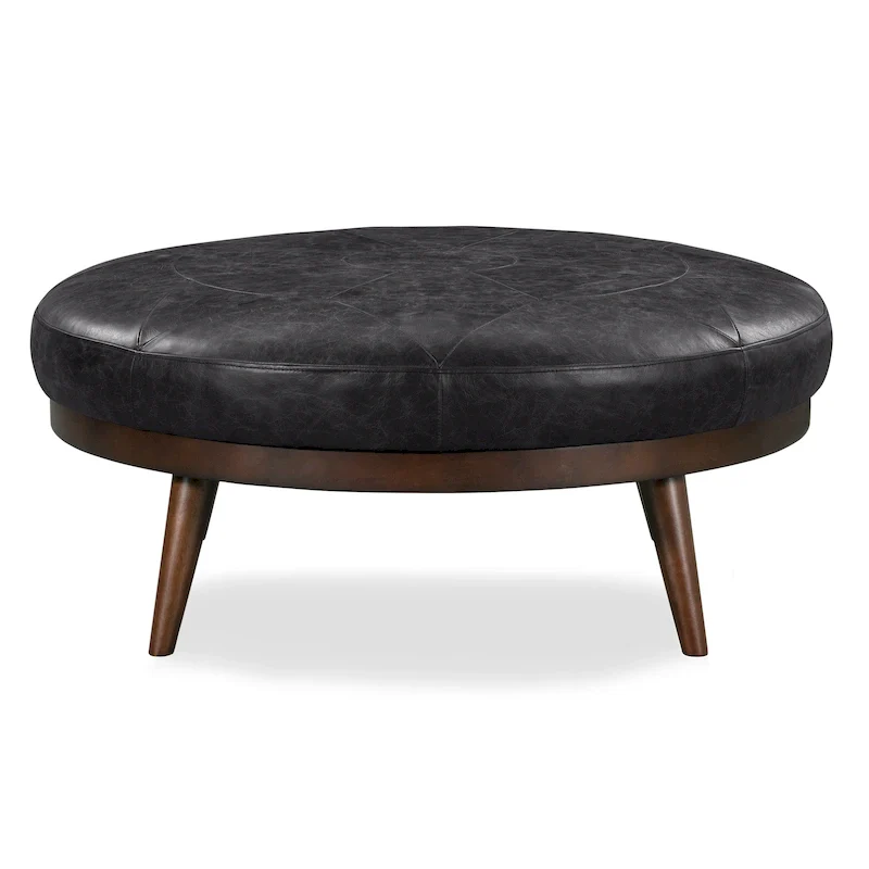 Gio Ottoman - Full Grain Genuine Italian Leather