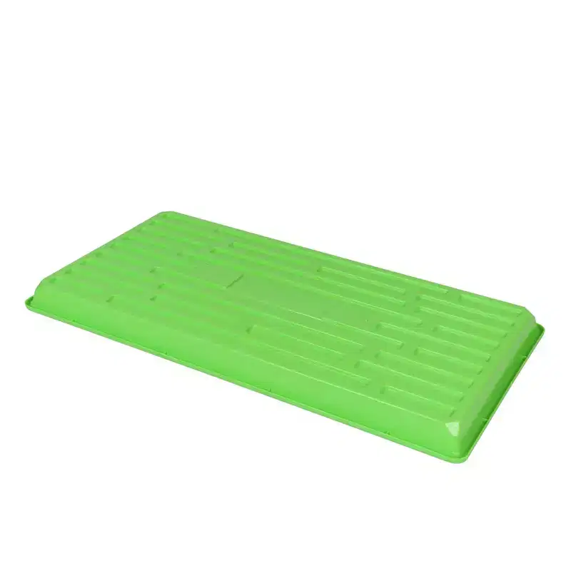 SUNPACK 10 x 20 Heavy Duty Shallow Plastic Seed Starting Tray, 1