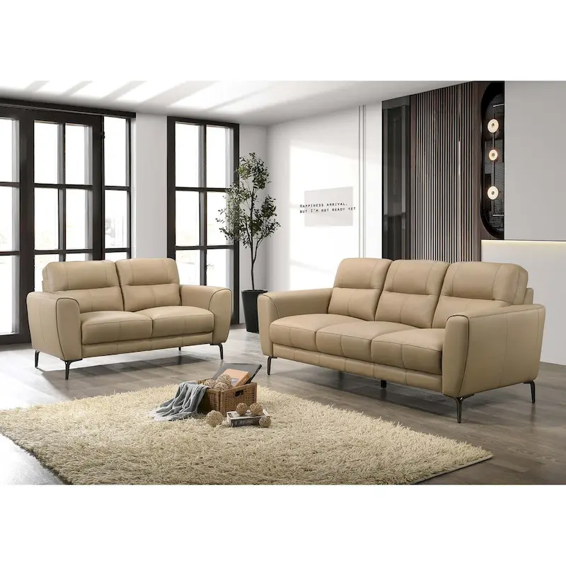 Poundex 2-Piece Sofa Set