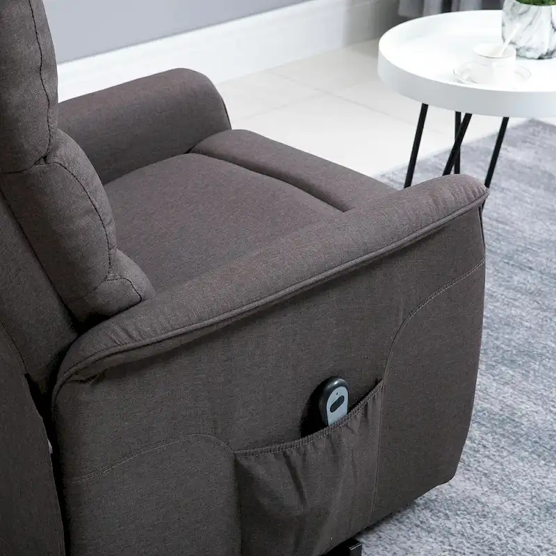 HOMCOM Power Lift Assist Recliner Chair with Remote