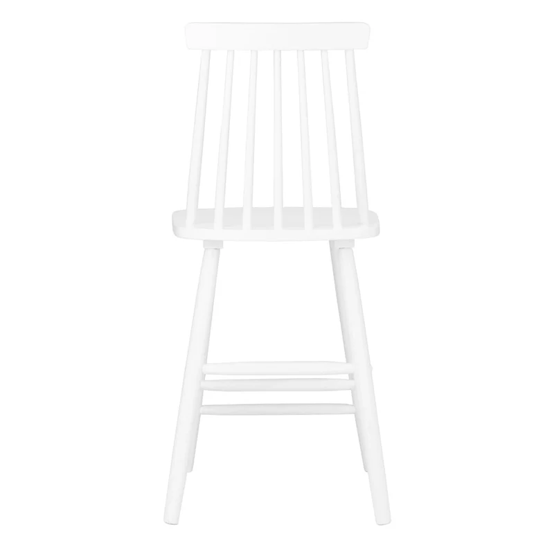 SAFAVIEH Zillah 24-inch Spindle Farmhouse Counter Stool (Set of 2) - 17.7 x 20.5 x 39.1 - 18Wx21Dx39H