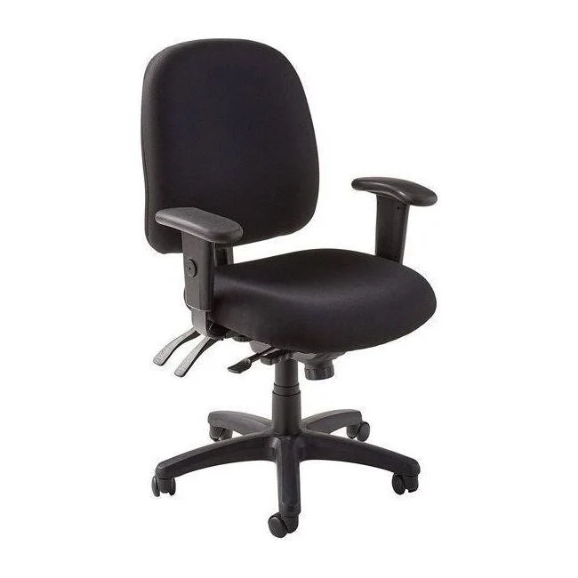 Charcoal / Navy / Black Multi-function Swivel Task Chair (Single User)