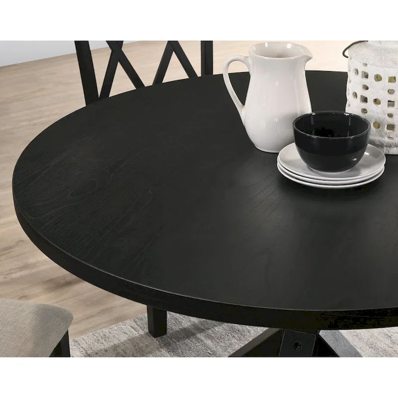 Windvale Cross-Buck Base Dining Table