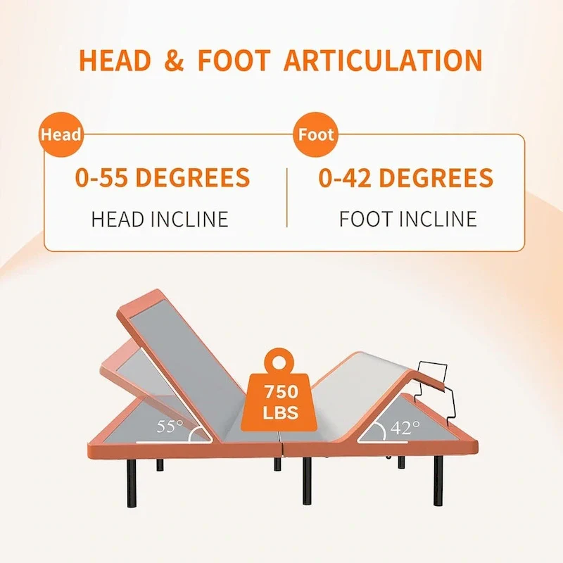ESHINE Adjustable Bed Frame