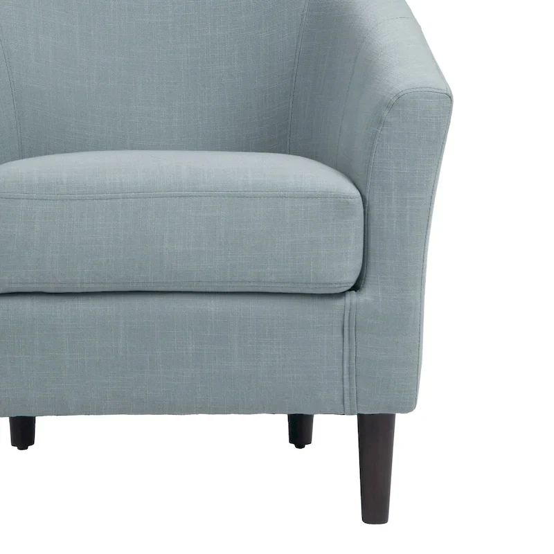 2 Set Modern Accent Chair Upholstered Barrel Chair