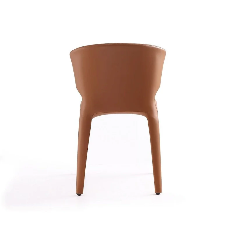 Conrad Cream Faux Leather Dining Chair