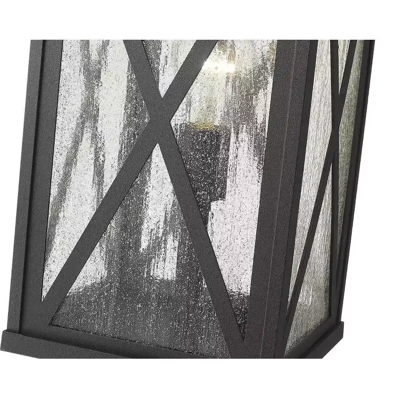 Z-Lite Brookside 1 - Light Post Light in Black