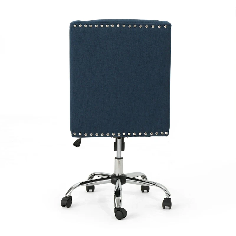 Swivel Office Chair with Chrome Base