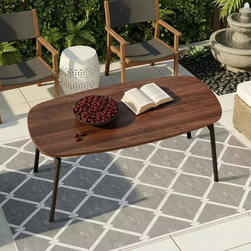 Karl Home Foldable Coffee Table with no Storage for living room
