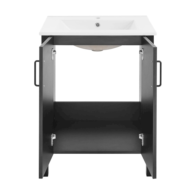 Avallon 24  Bathroom Vanity in Matte Black