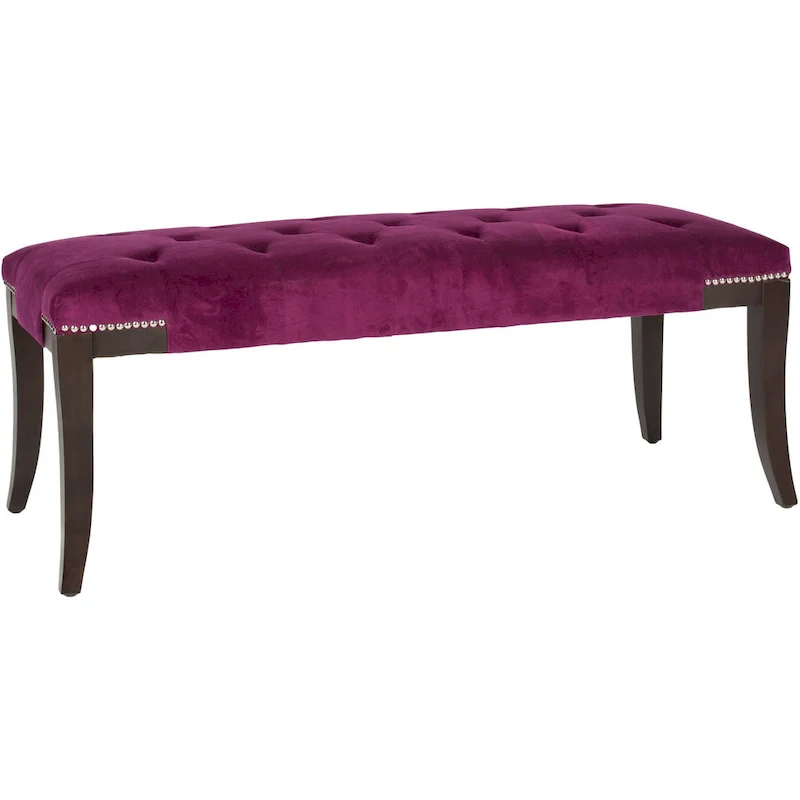 Tufted Nailhead Bench 48