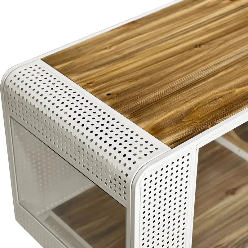 55.12 Spacious Cat House with Tempered Glass