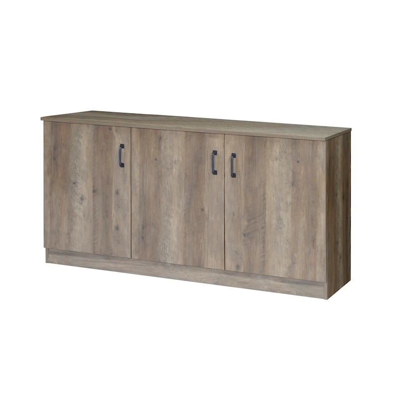 Saint Birch Alaska 3-Door Credenza Storage Cabinet