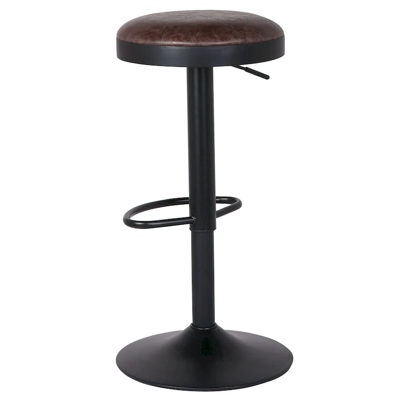 Juno Gaslift Backless Swivel Bar Stool,Set of 2