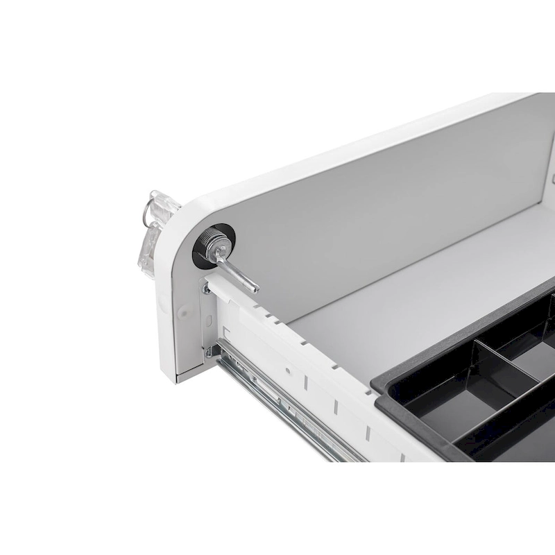 3 Drawer Mobile File Cabinet,Versatile Cabinet,5 Wheel Design Anti-Tilting Cold Rolled Steel Waterproof Moisture-Proof