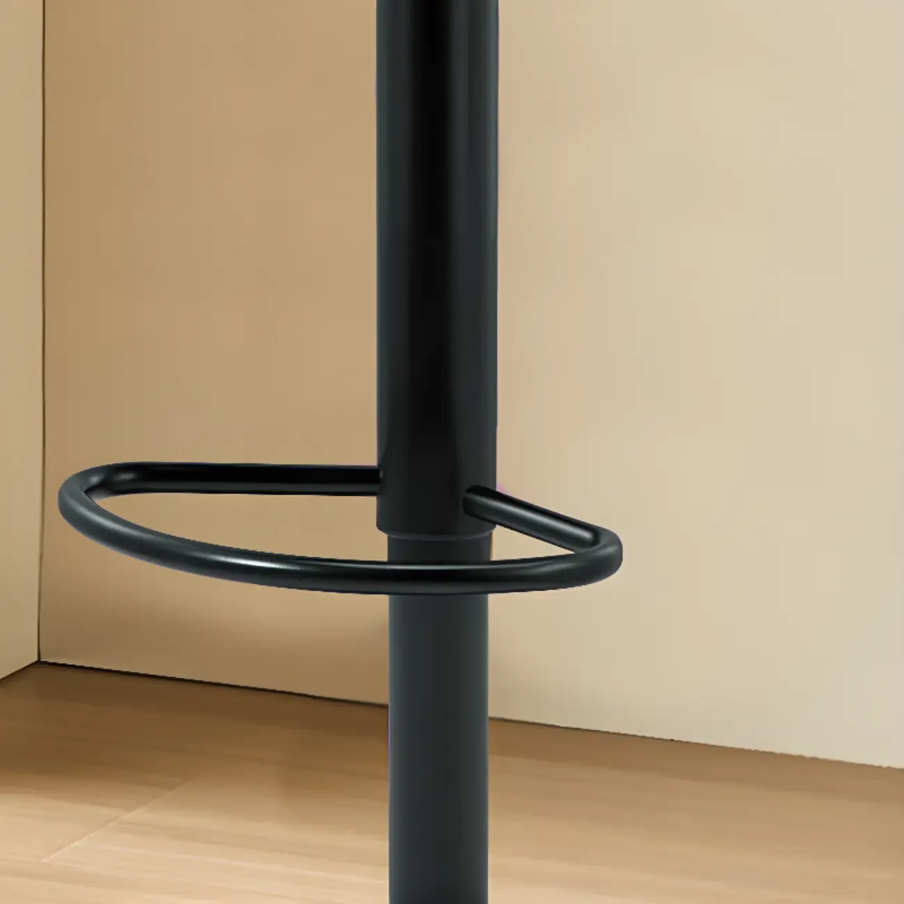 Adjustable Swivel Leather Modern Backless Bar Stools