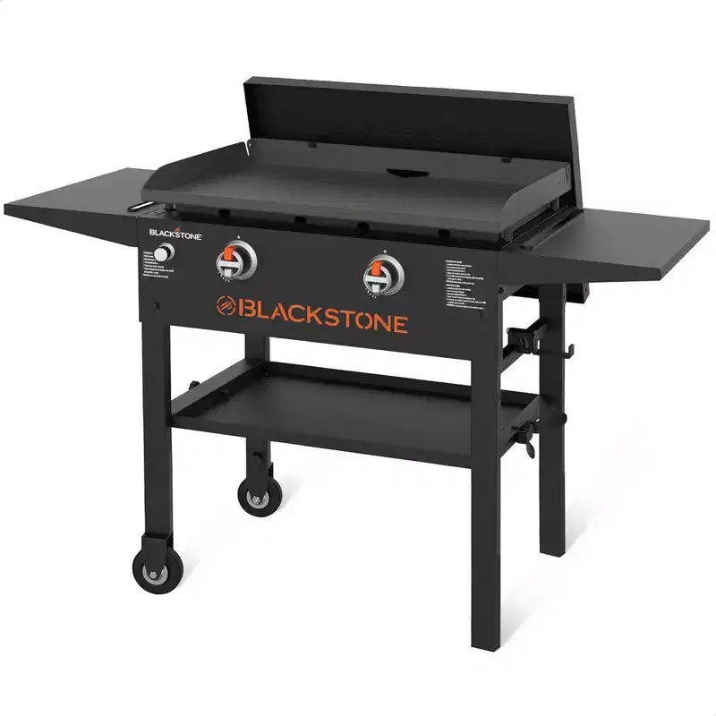 Blackstone 28 Omnivore Griddle w/ Hard Cover, Propane Gas Outdoor Cooking Stove