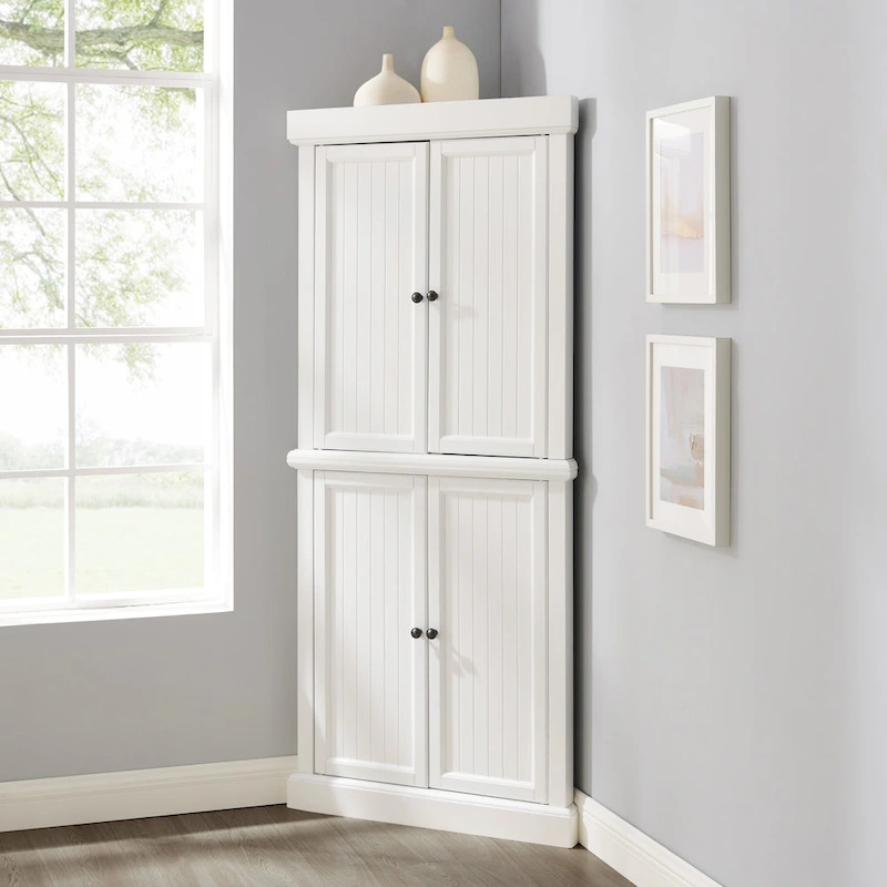 Crosley Shoreline Tall Corner Pantry - N/A