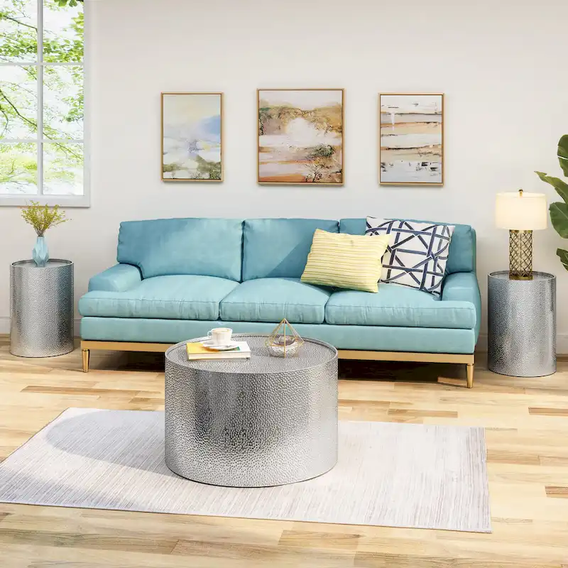 Braeburn Modern Round 3-Piece Table