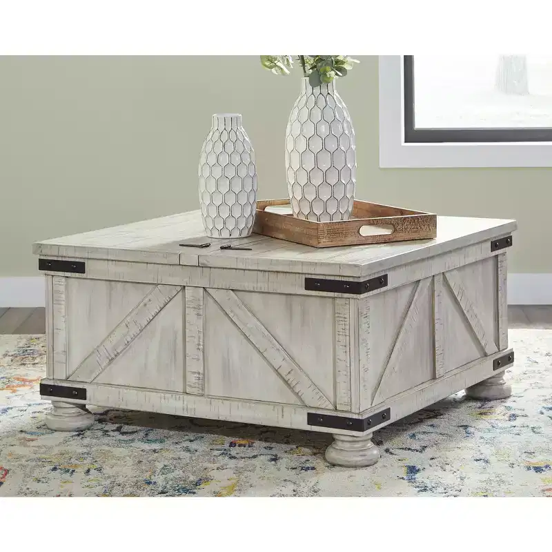 Signature Design by Ashley Casual Carynhurst Coffee Table Whitewash