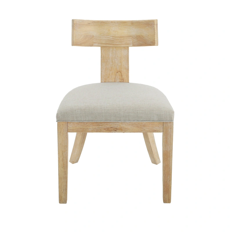 Fescue Fabric and Rubberwood 5 Piece Dining Set by Christopher Knight Home