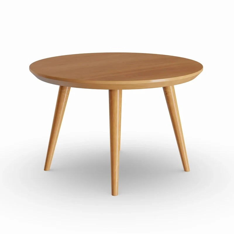 Mid-century Cherry Round Coffee Table