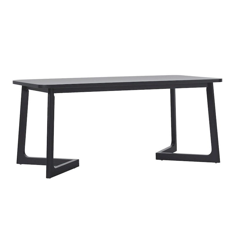 Middlebrook Modern Solid Wood Dining Table with Geometric Legs