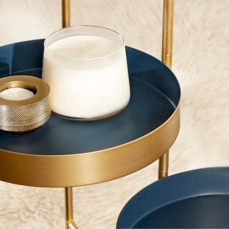 Kate and Laurel Finn Metal 3-tier Modern Plant Stand - 16x21x30