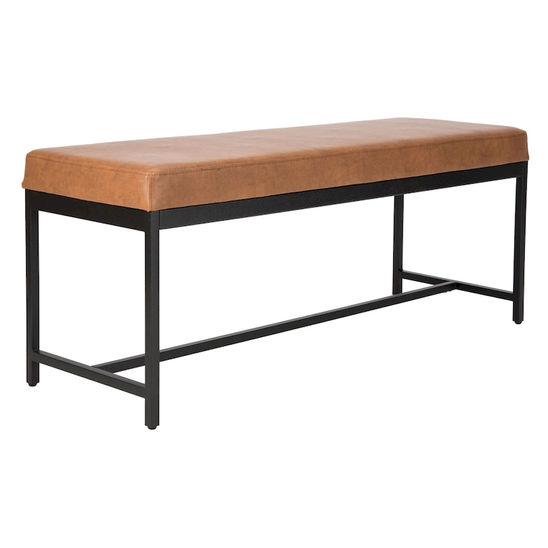 SAFAVIEH Parthenia Bench - 47.3 x 16 x 19.5 - 47Wx16Dx20H