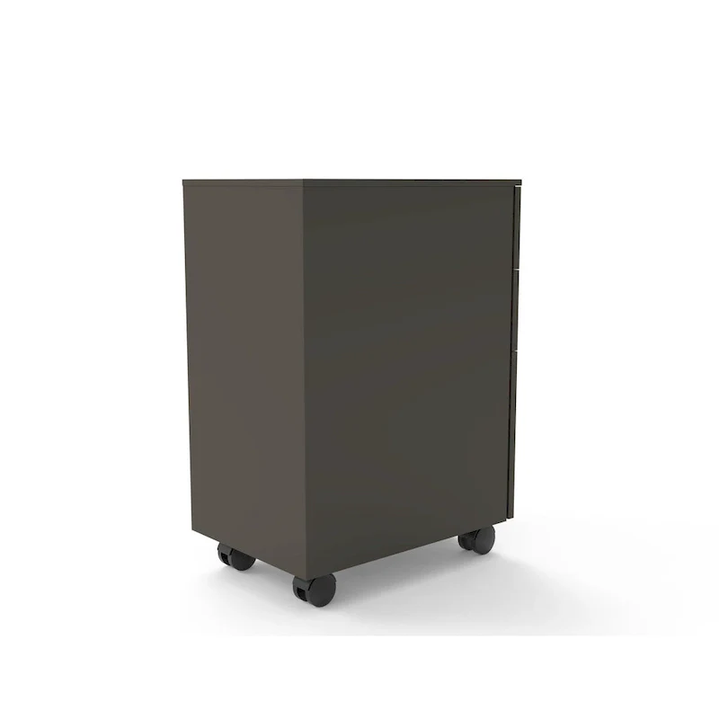 Owen Urban Metal Matte Lockable 3-Drawer Mobile File Cabinet by Furniture of America