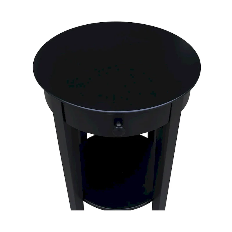 Solid Parawood Philips Accent Table