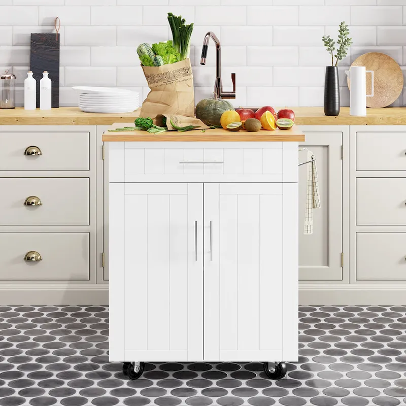 Storage Kitchen Island Cart