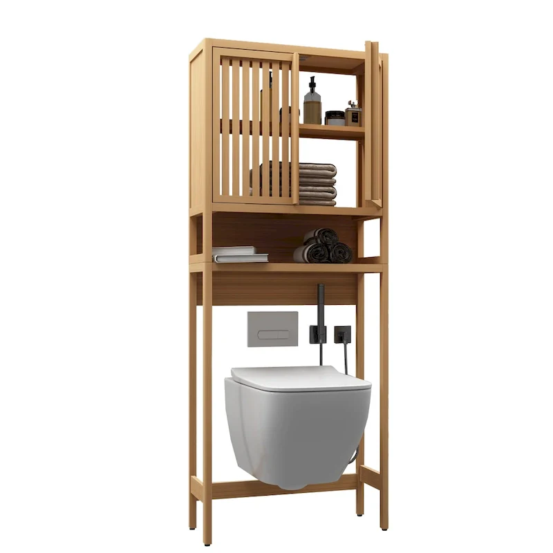 Toilet Storage Rack For Independent Bathroom