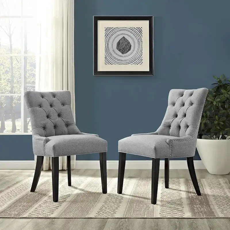 Modway Regent Fabric Dining Chair (Set of 2)