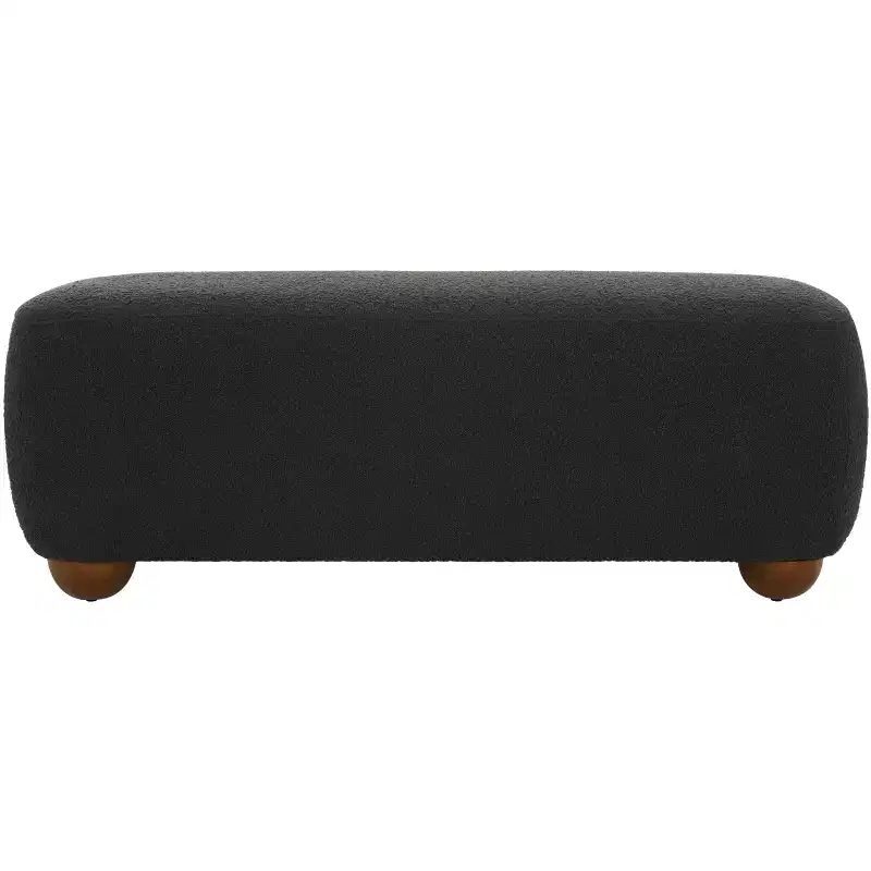 Whitley Rectangular Ottoman With Wood Legs - OTT1302 - Safavieh