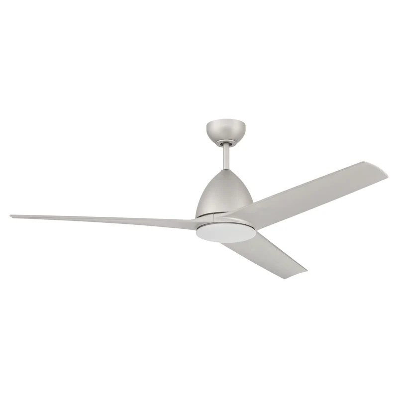 Craftmade Nitro 54  Indoor/Outdoor Dual Mount Ceiling Fan with LED Light Kit & Remote/Wall Controls Included